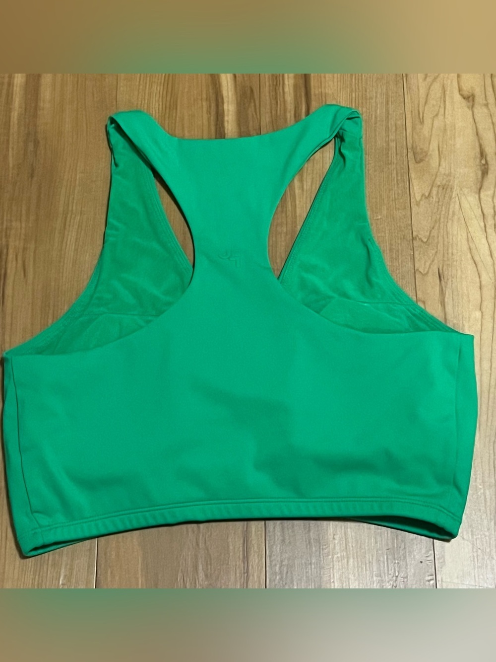 Joy Lab Green Ruched Racerback Sports Bra Medium - Picture 5 of 10